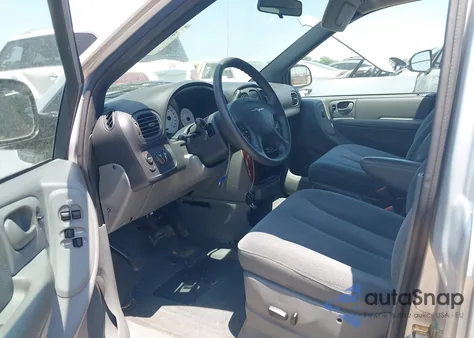 2005 Chrysler Town & Country из США, поврежденный, VIN 1C4GP45R75B101945